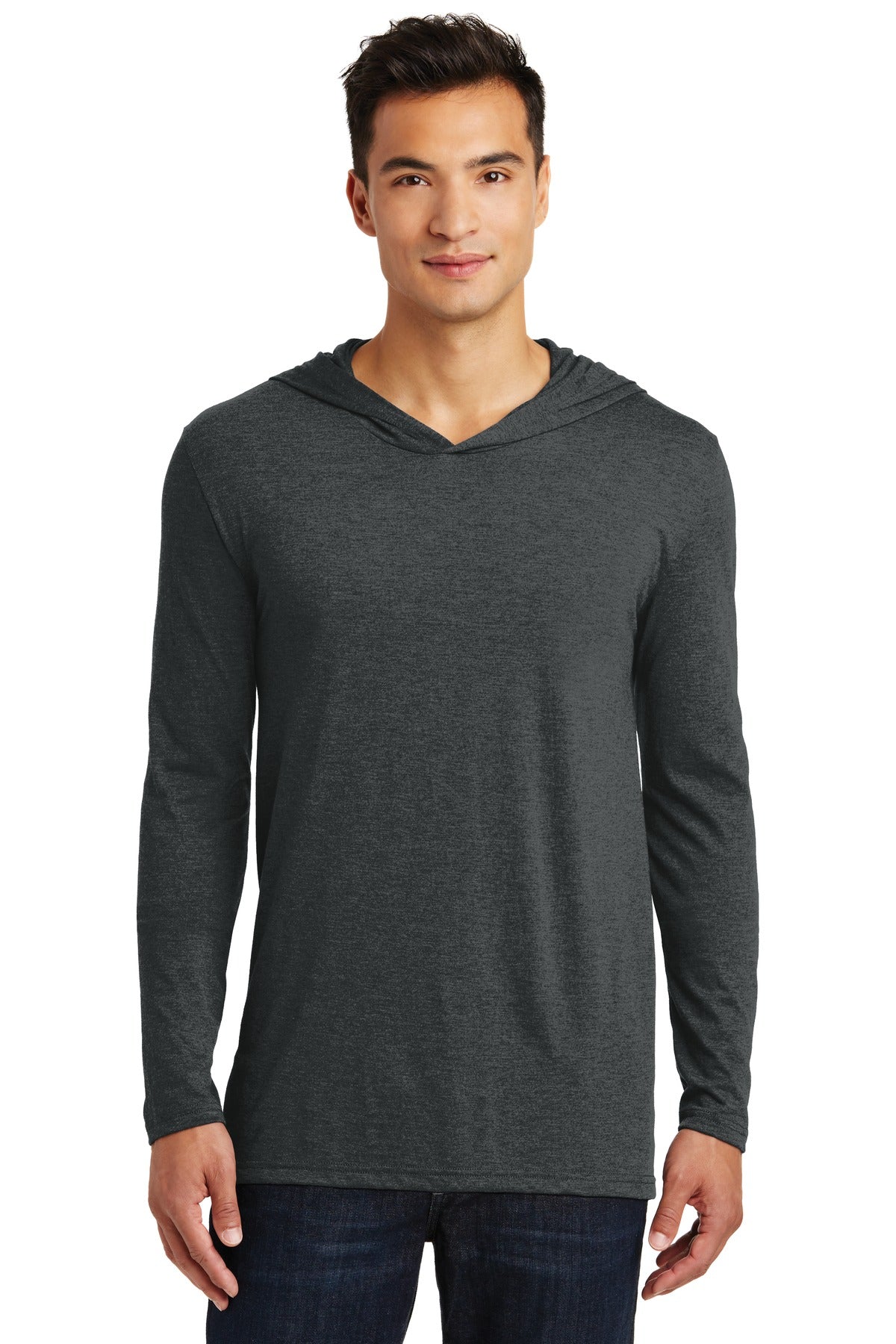 District® Perfect Tri® Long Sleeve T-Shirt Hoodie. DM139