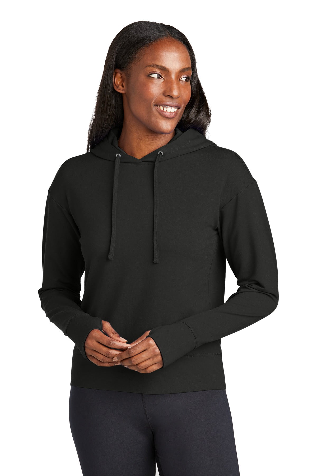 Sport-Tek® Ladies Sport-Wick® Flex Pullover Hoodie LST562