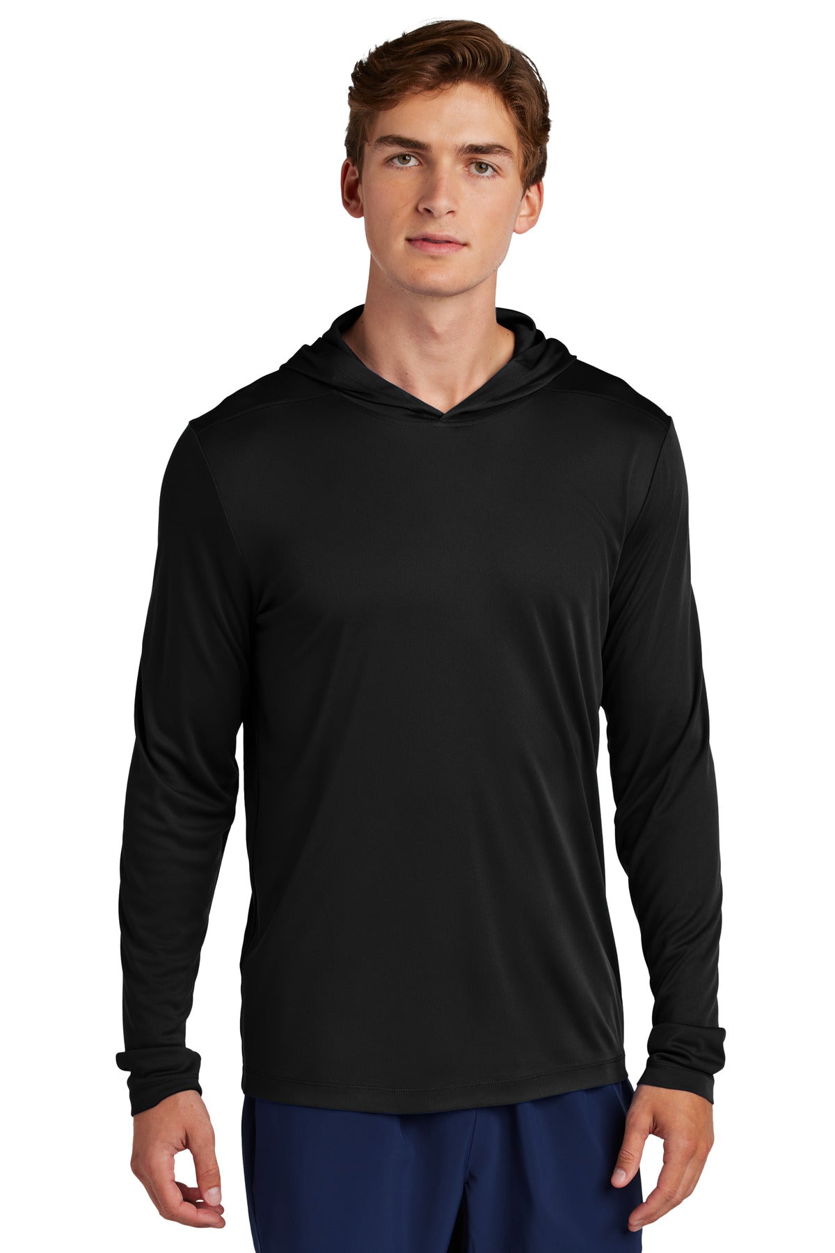 Sport-Tek Long Sleeve T-Shirt Hoodie ST420LSH