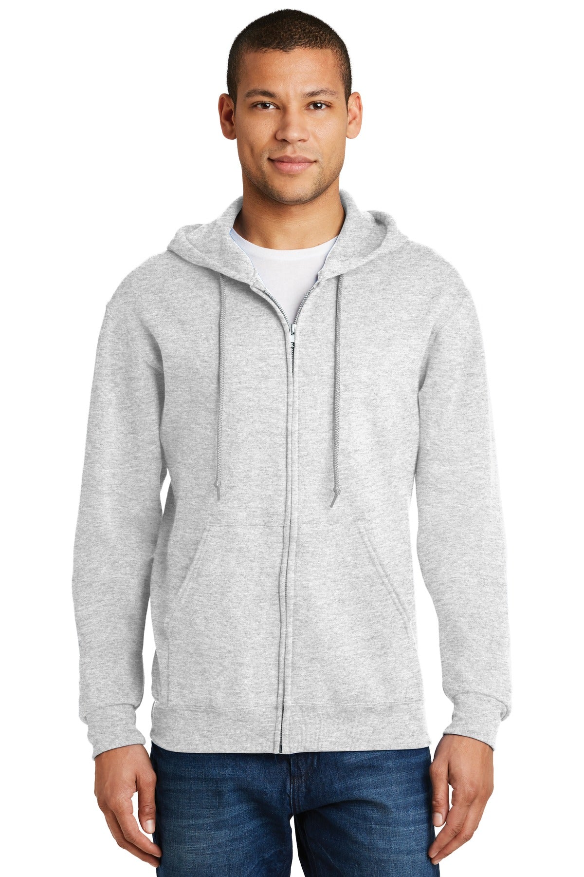 Full-Zip Hoodie with Embroidery 993M