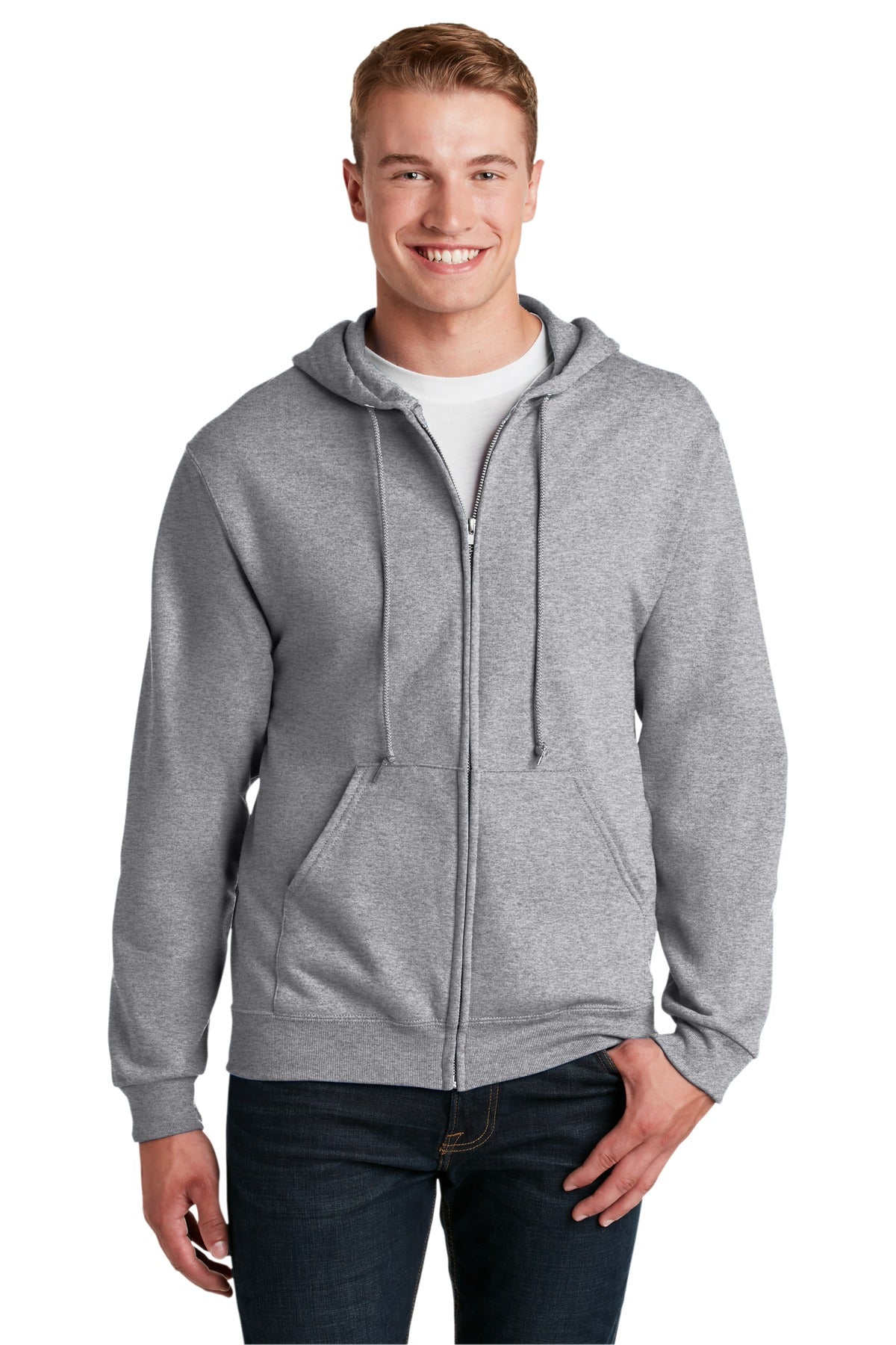 Full-Zip Hoodie with Embroidery 993M