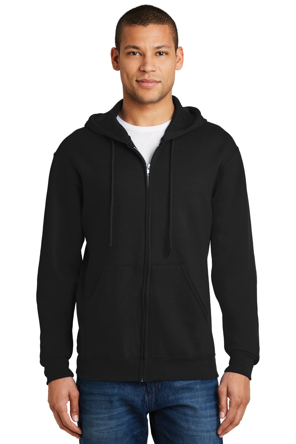 Full-Zip Hoodie with Embroidery 993M