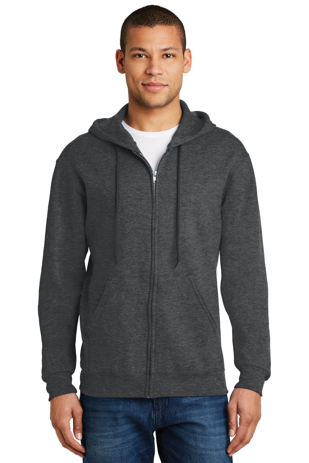 Full-Zip Hoodie with Embroidery 993M