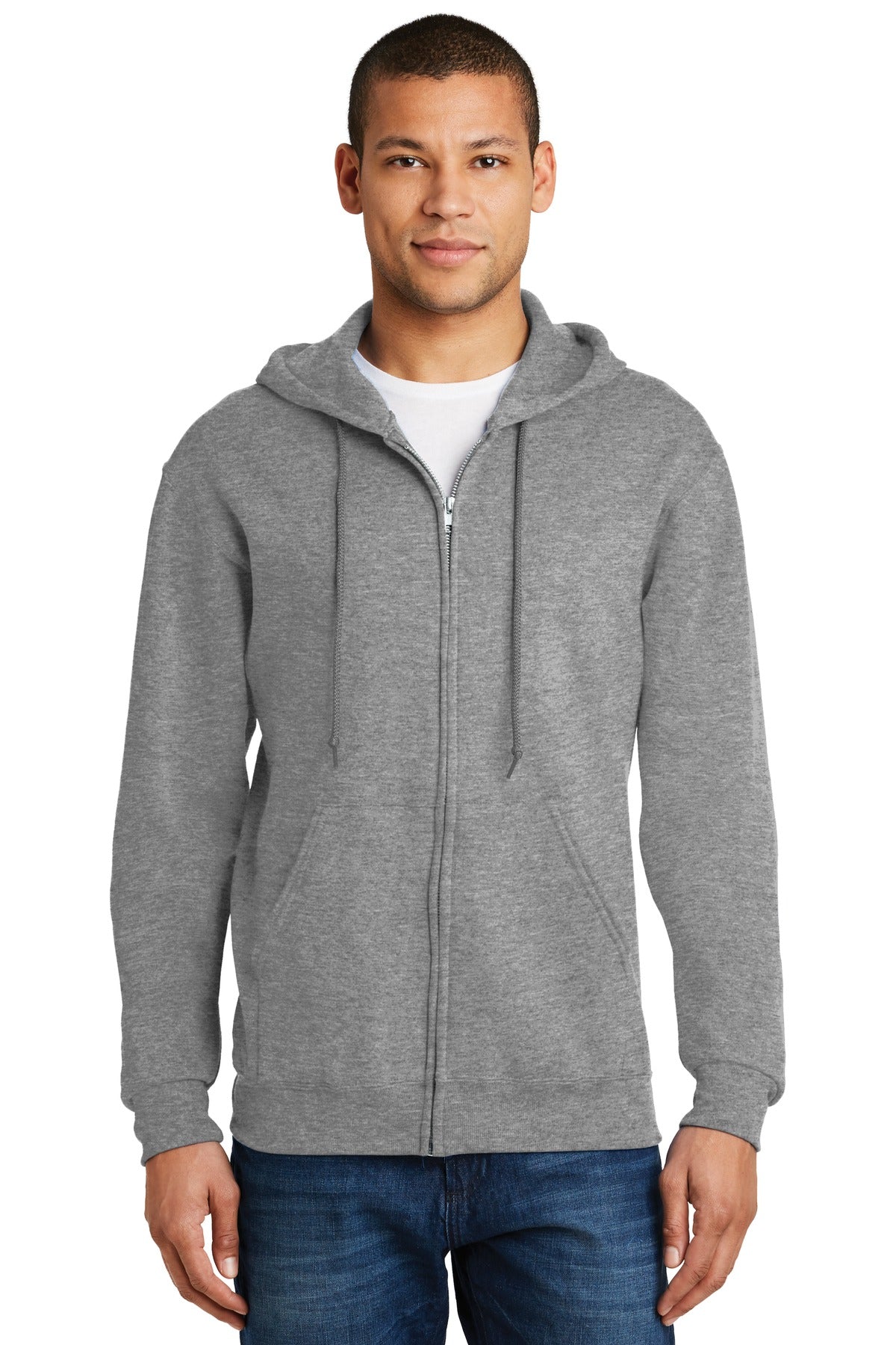 Full-Zip Hoodie with Embroidery 993M