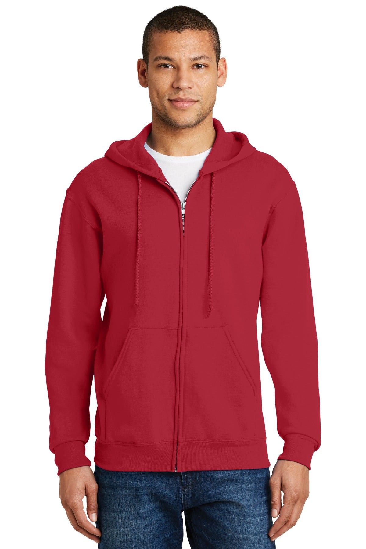 Full-Zip Hoodie with Embroidery 993M
