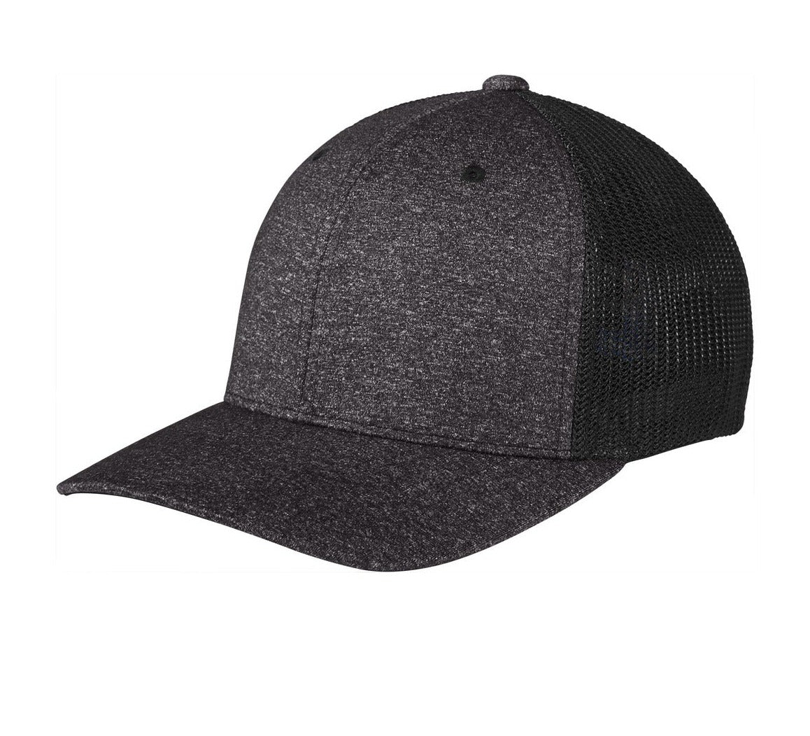Port Authority ® Flexfit ® Melange Mesh Back Trucker Cap C302