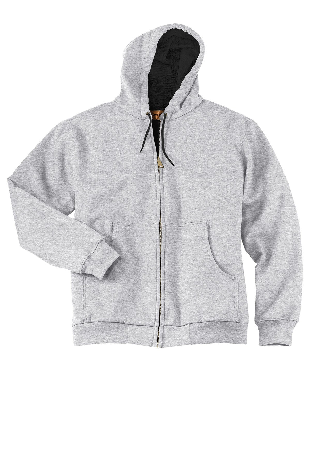 CornerStone® - Heavyweight Full-Zip Hooded Sweatshirt with Thermal Lining. CS620