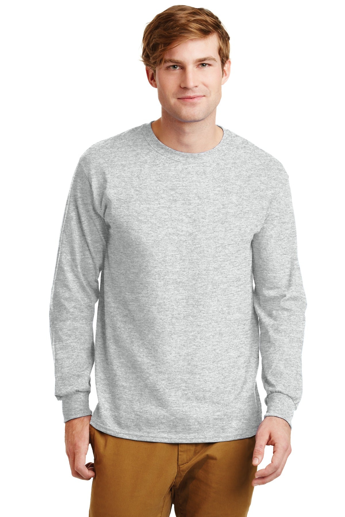 Long Sleeve T-Shirt with Embroidery G2400