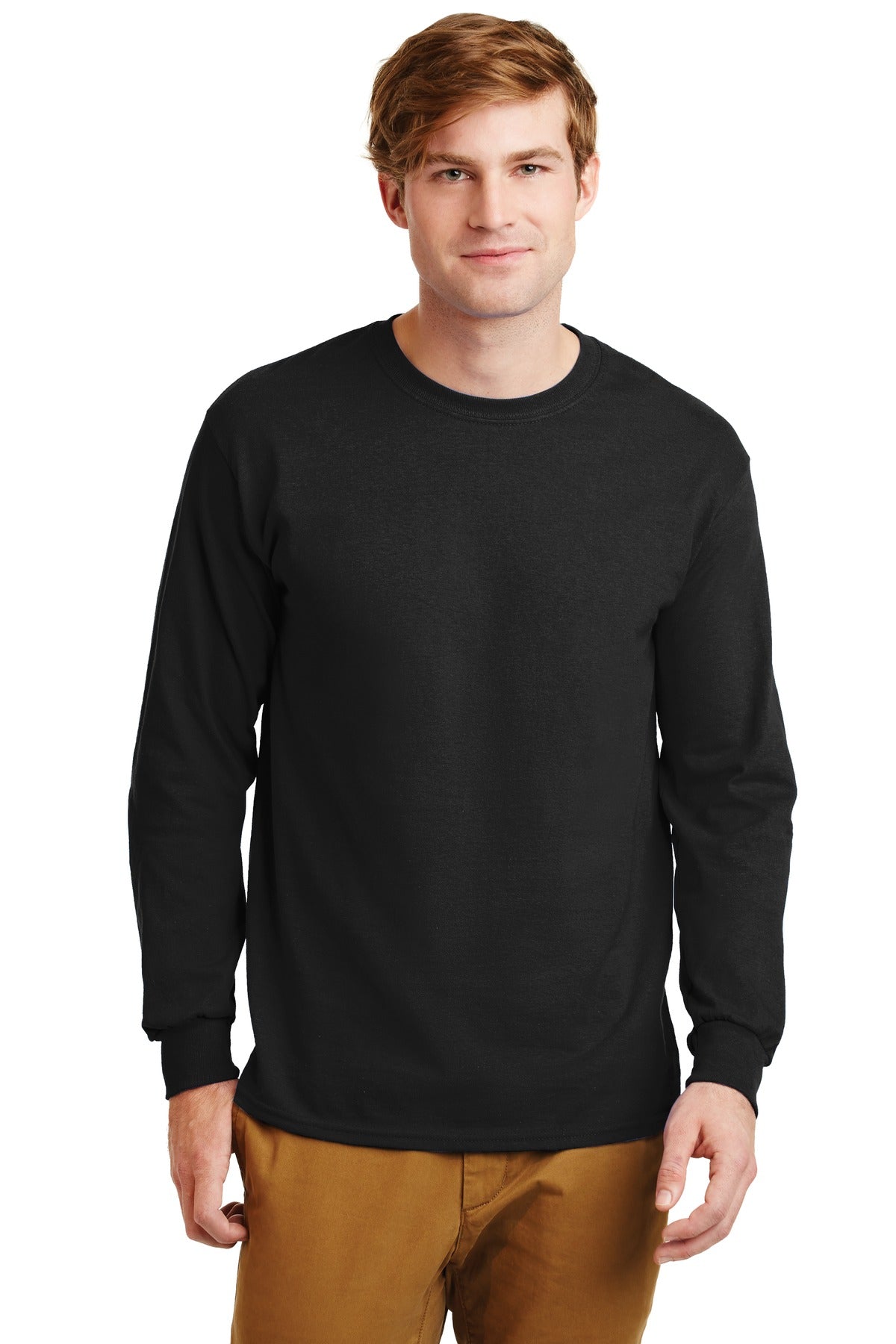 Long Sleeve T-Shirt with Embroidery G2400