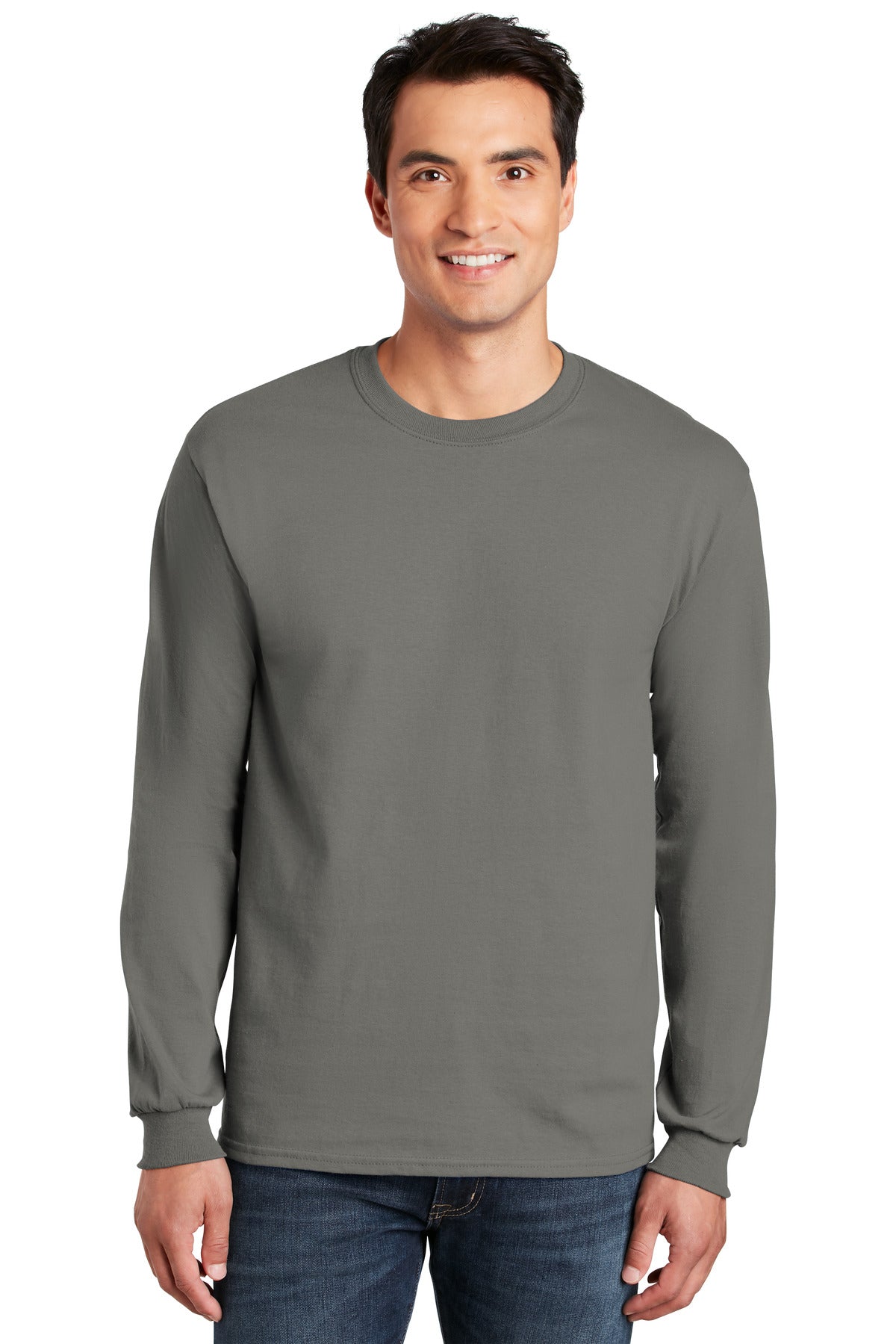 Long Sleeve T-Shirt with Embroidery G2400