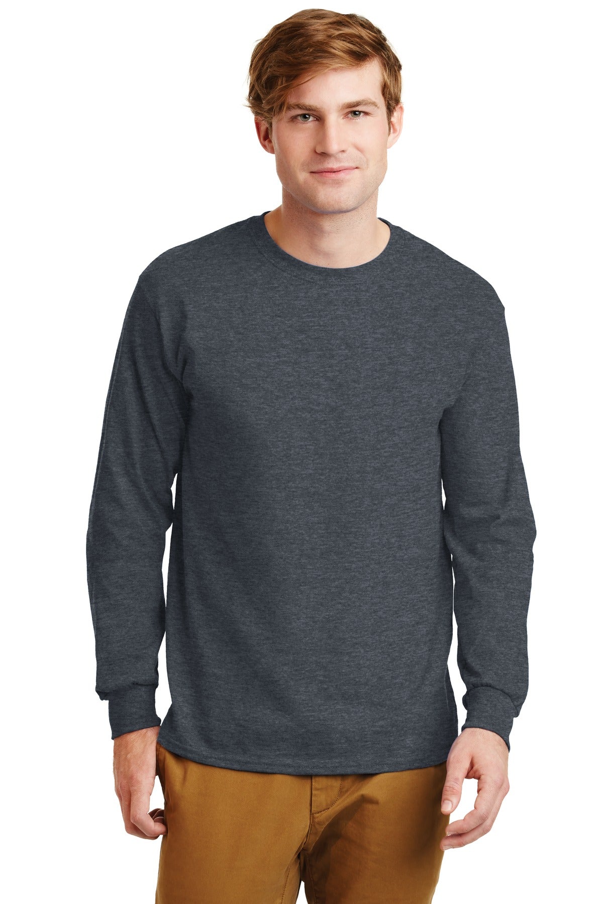 Long Sleeve T-Shirt with Embroidery G2400