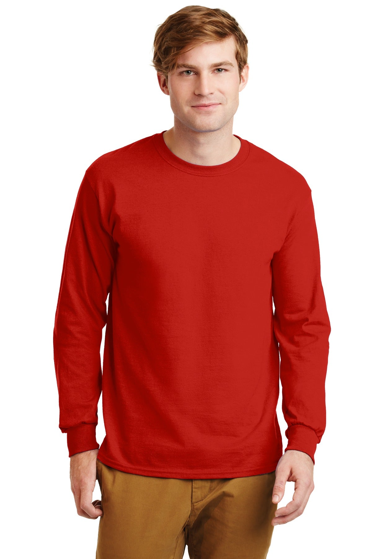 Long Sleeve T-Shirt with Embroidery G2400