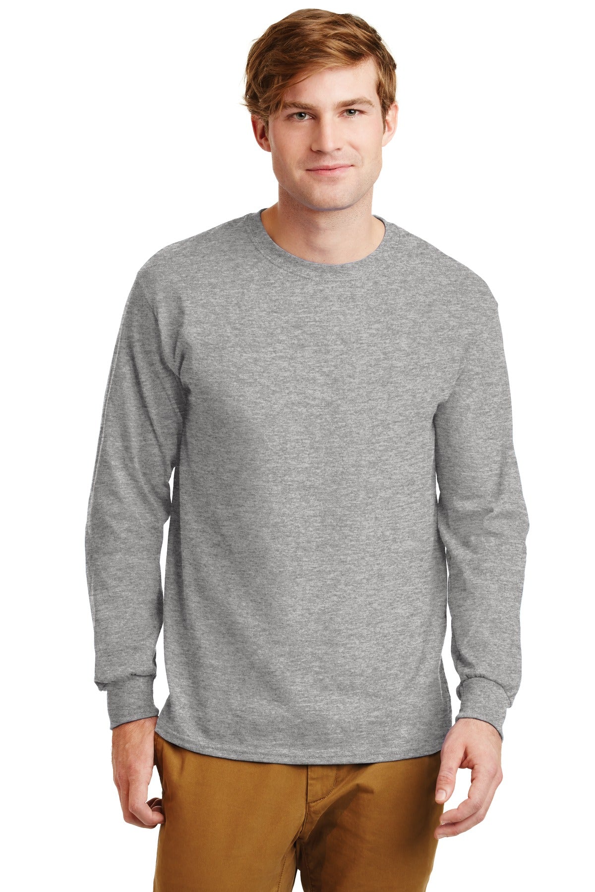 Long Sleeve T-Shirt with Embroidery G2400