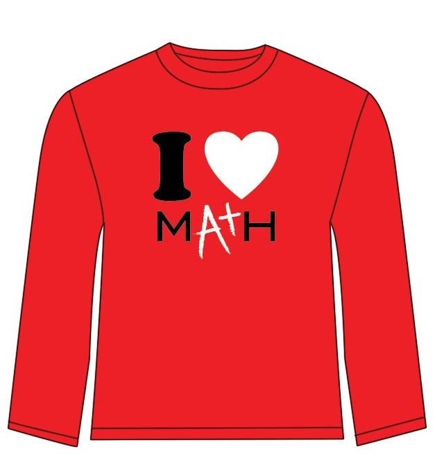 I LOVE MATH (Printing)