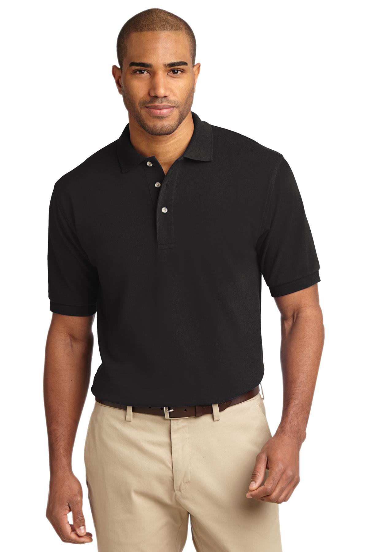 Heavyweight 100% Cotton Pique Polo. K420