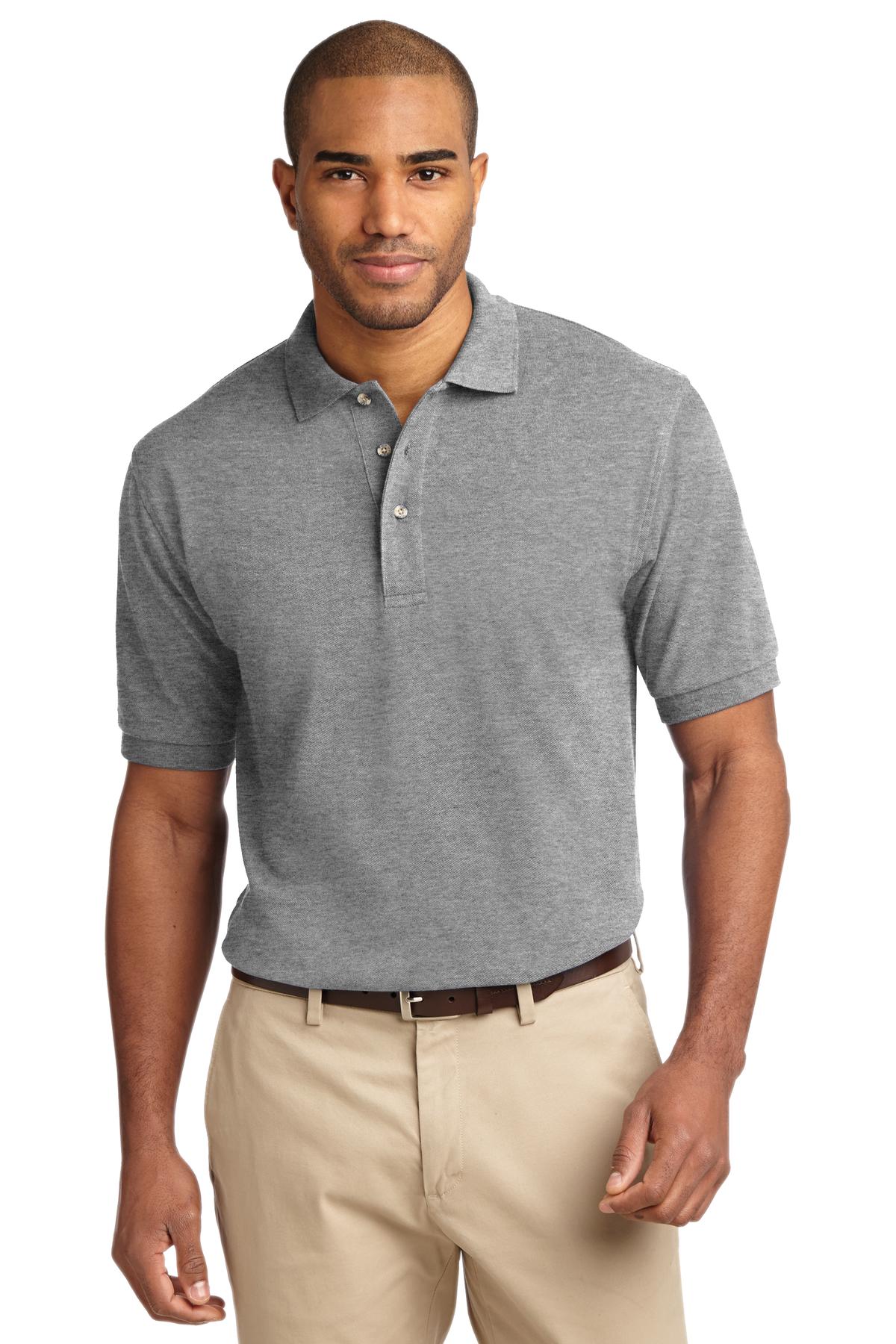 Heavyweight 100% Cotton Pique Polo. K420