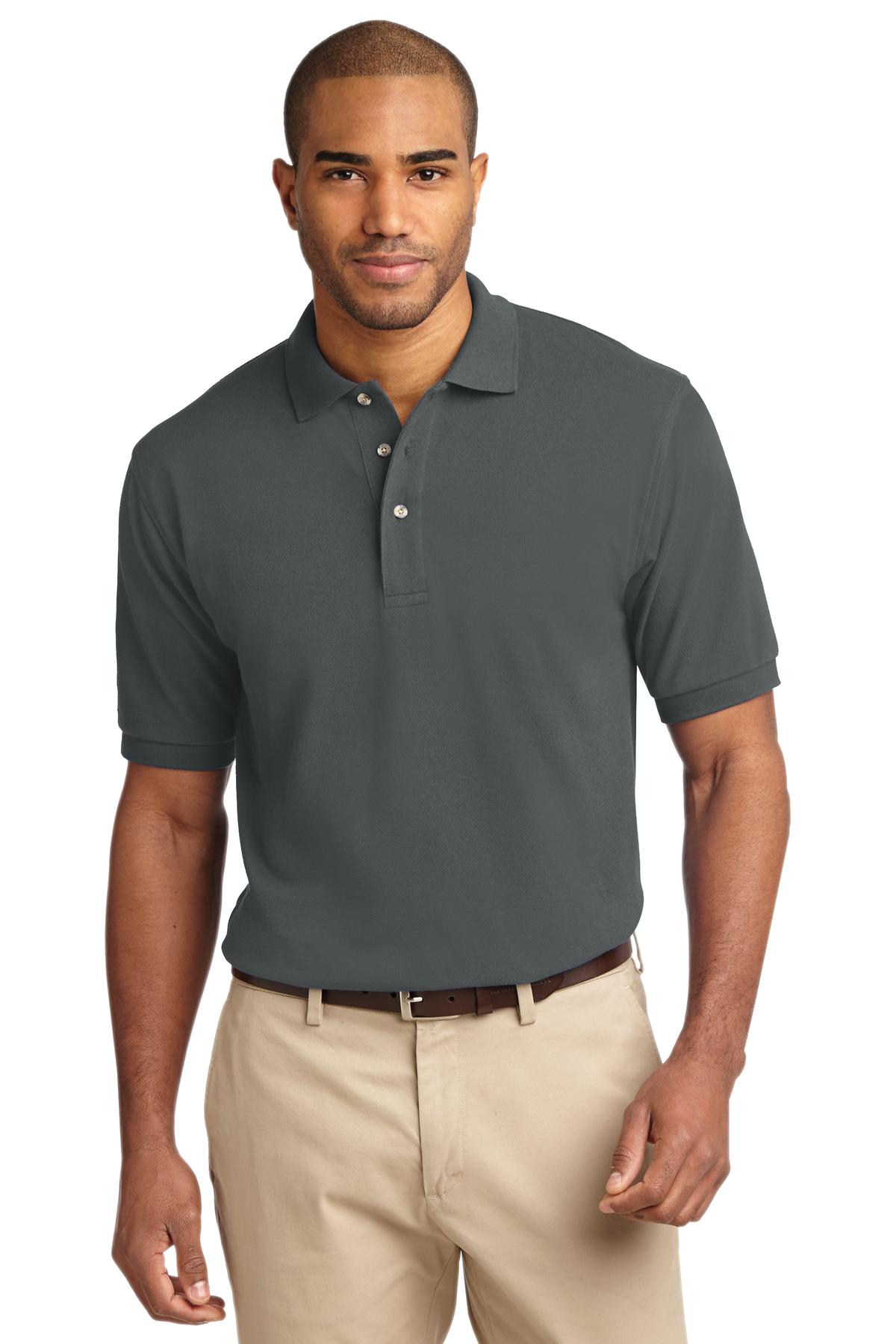 Heavyweight 100% Cotton Pique Polo. K420