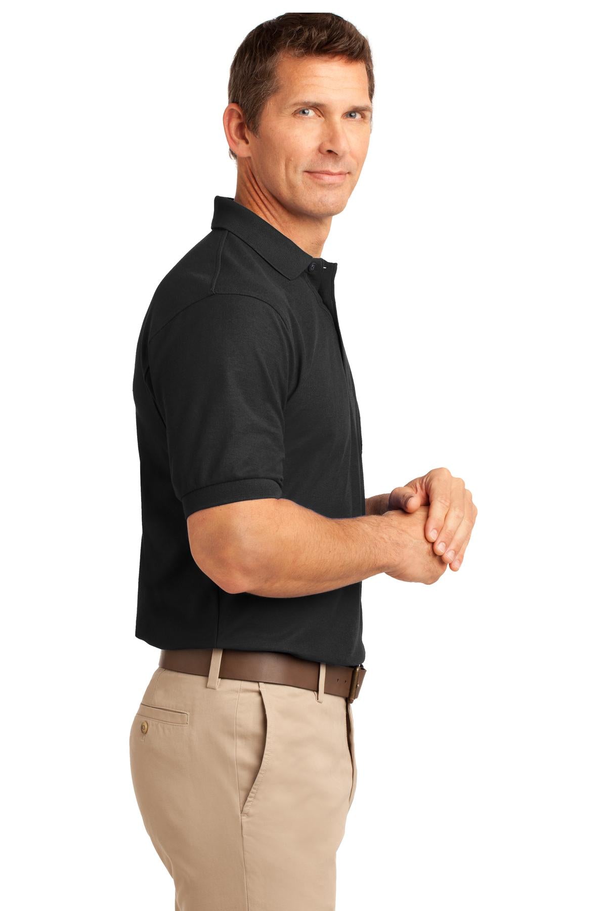 Silk Touch™ Polo with Pocket. K500P