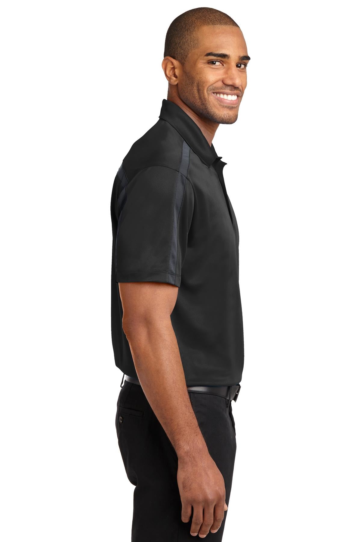 Port Authority® Silk Touch™ Performance Colorblock Stripe Polo. K547