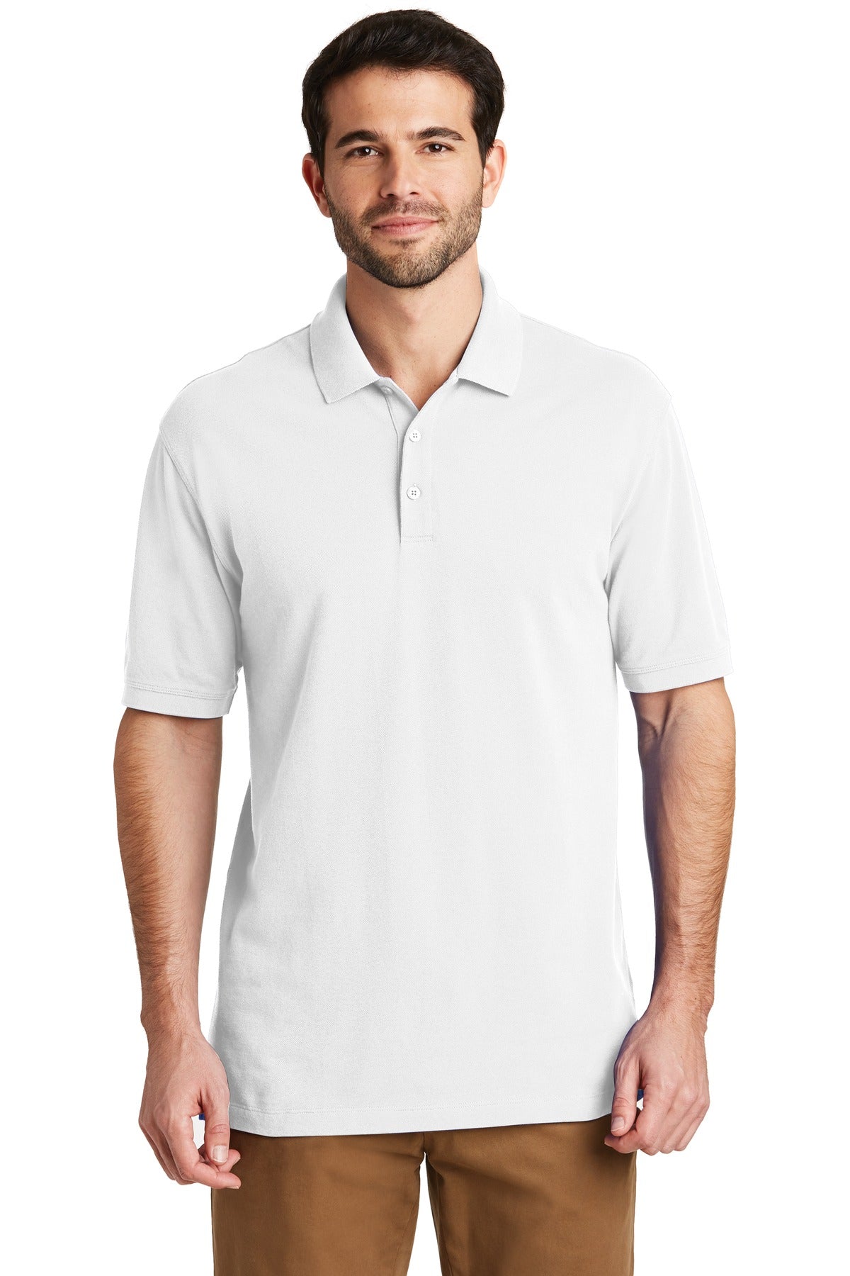 Men's 100% Cotton Polo. K8000