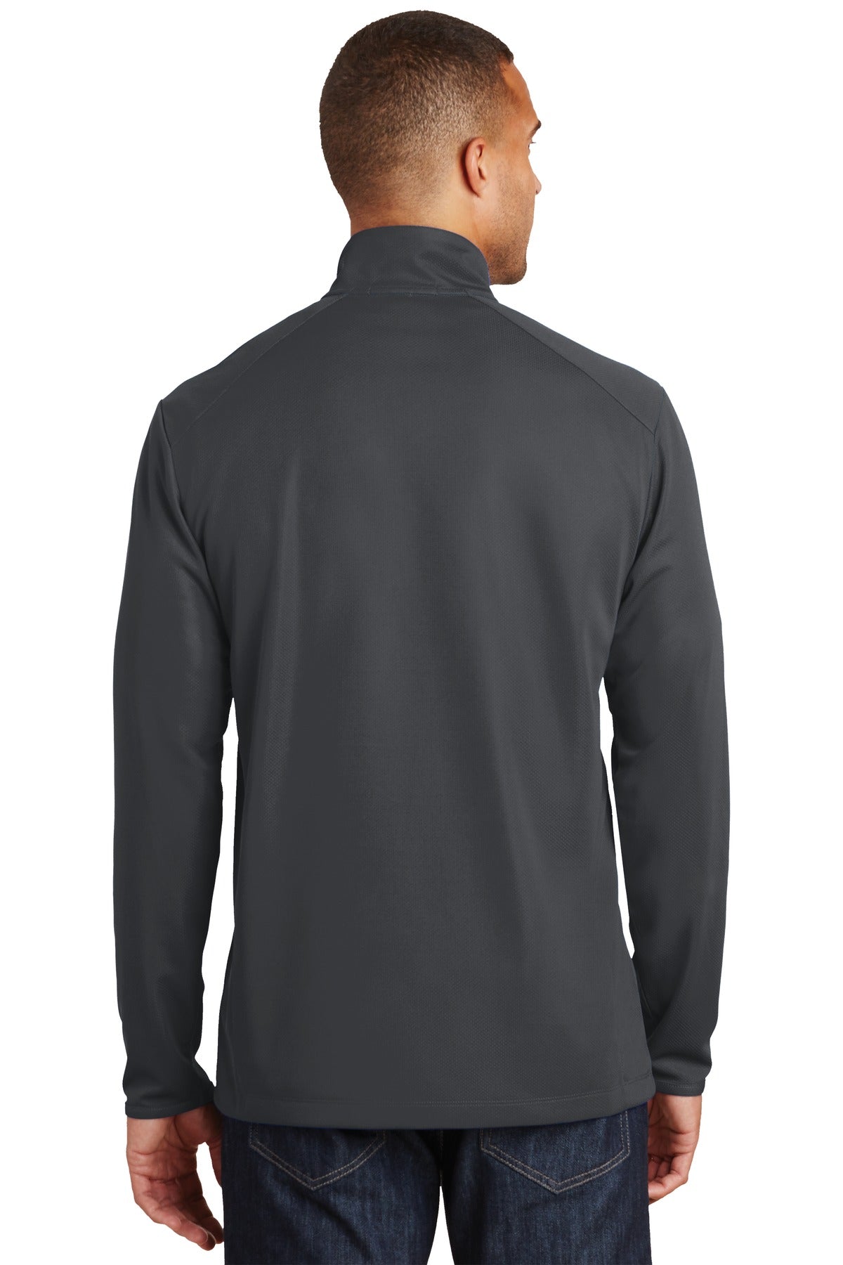 Pinpoint Mesh 1/2-Zip. K806