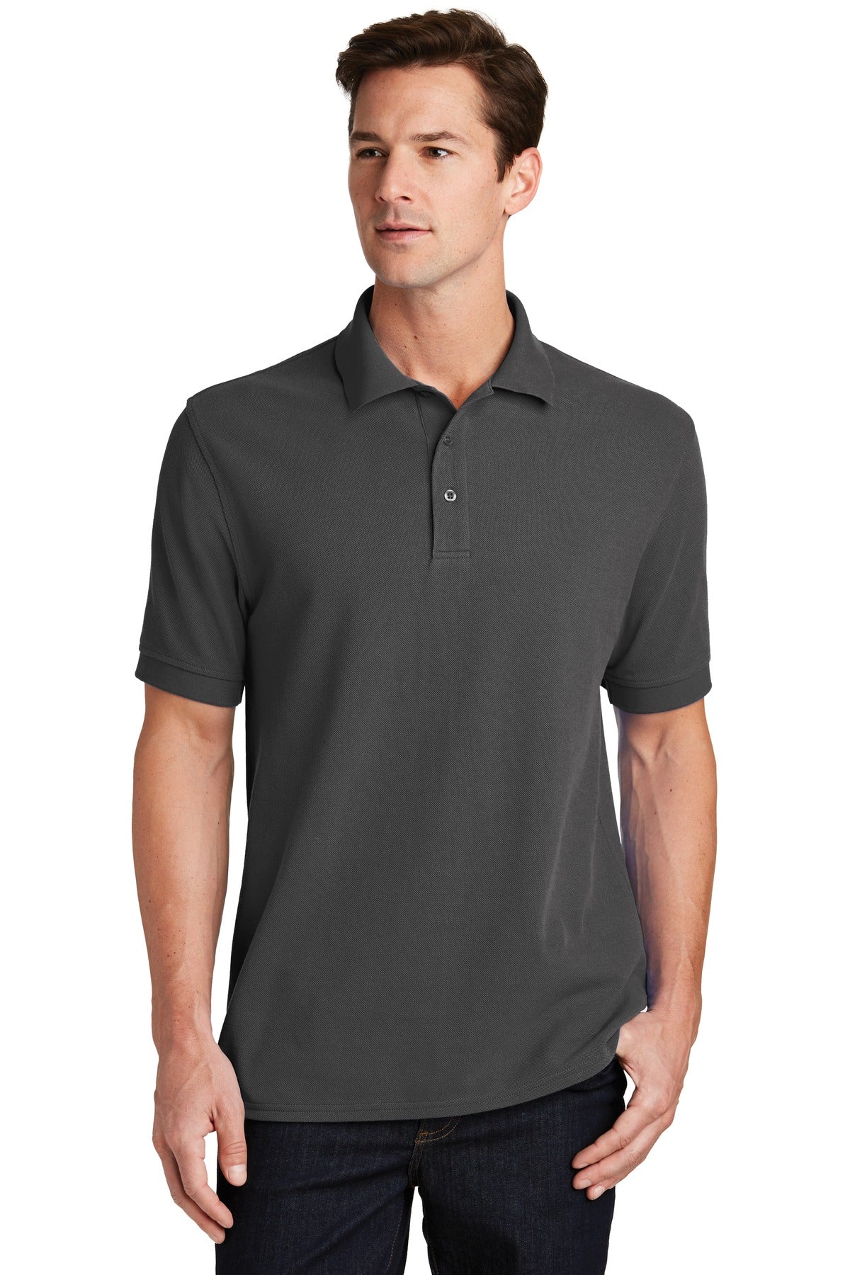 Polo 100% Combed Ring Spun Cotton Pique Polo. KP1500