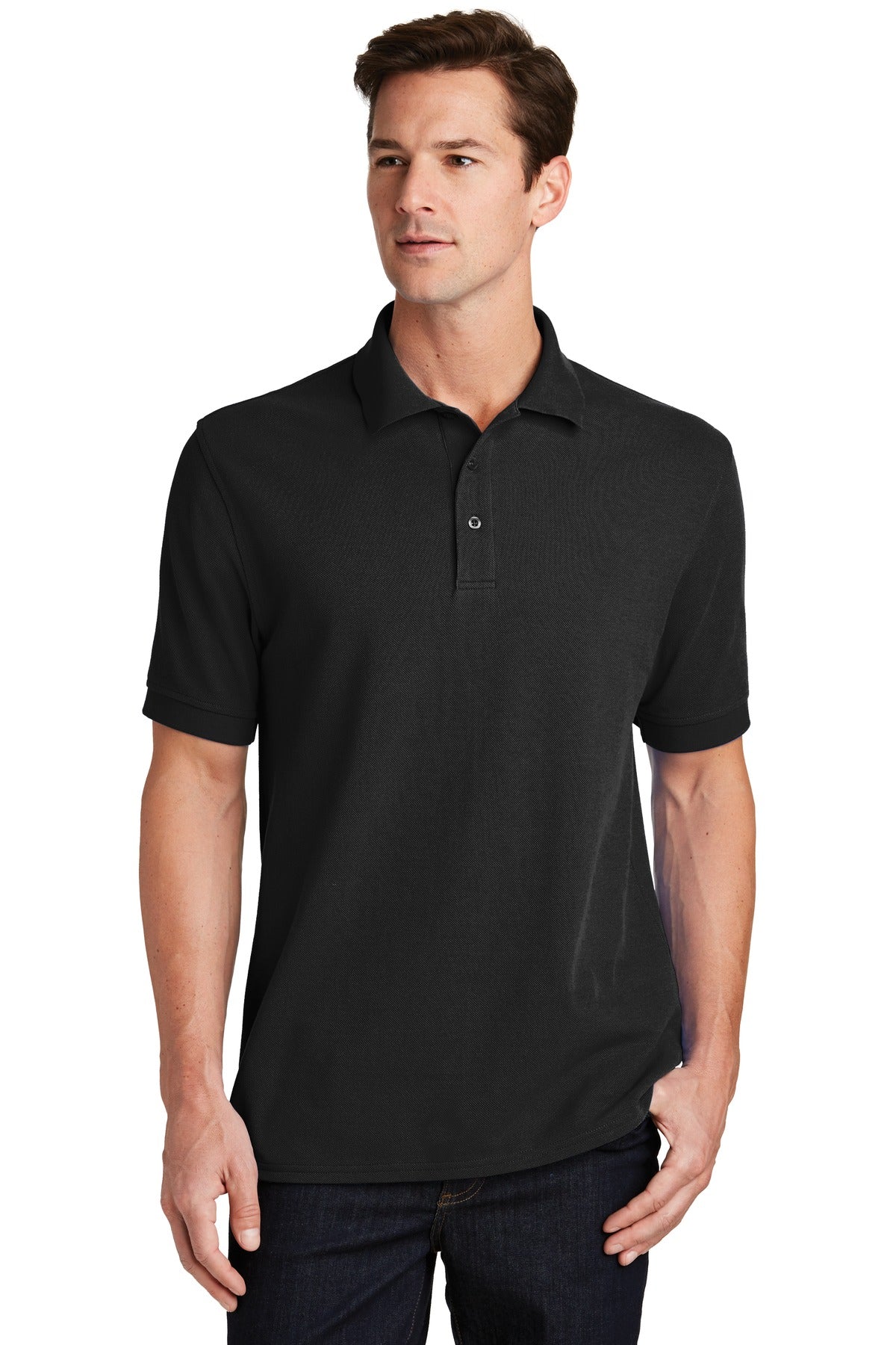Polo 100% Combed Ring Spun Cotton Pique Polo. KP1500