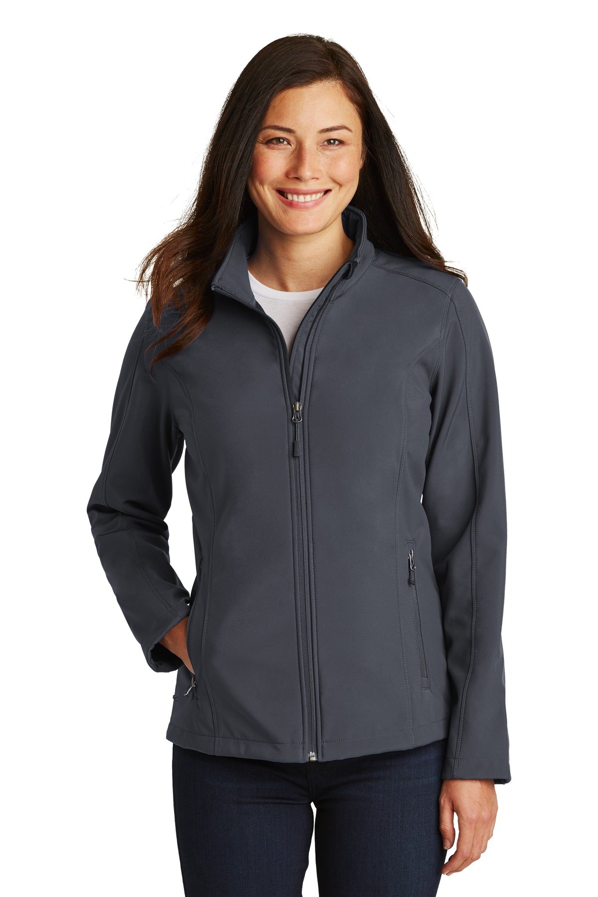 Ladies Core Soft Shell Jacket. L317