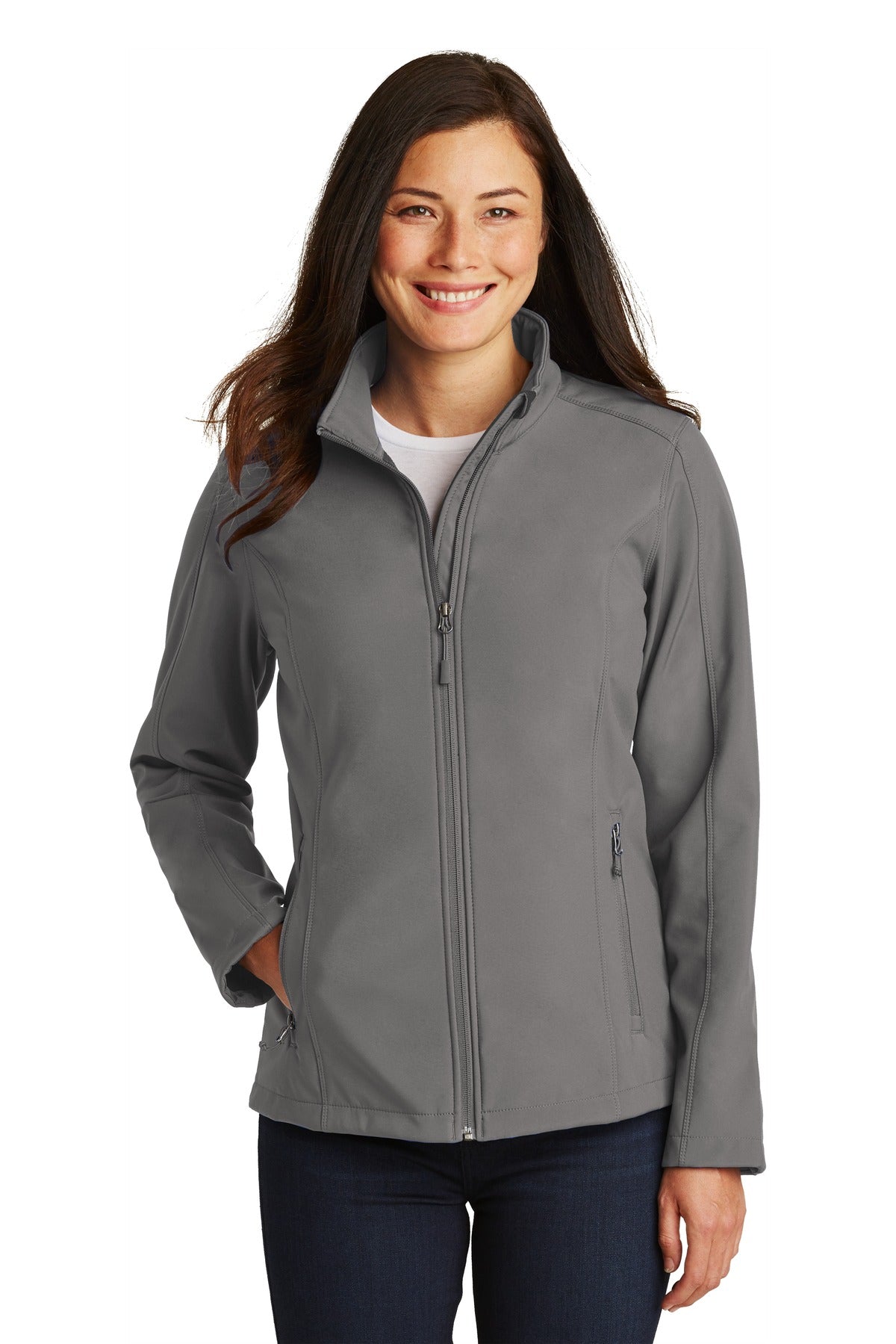 Ladies Core Soft Shell Jacket. L317