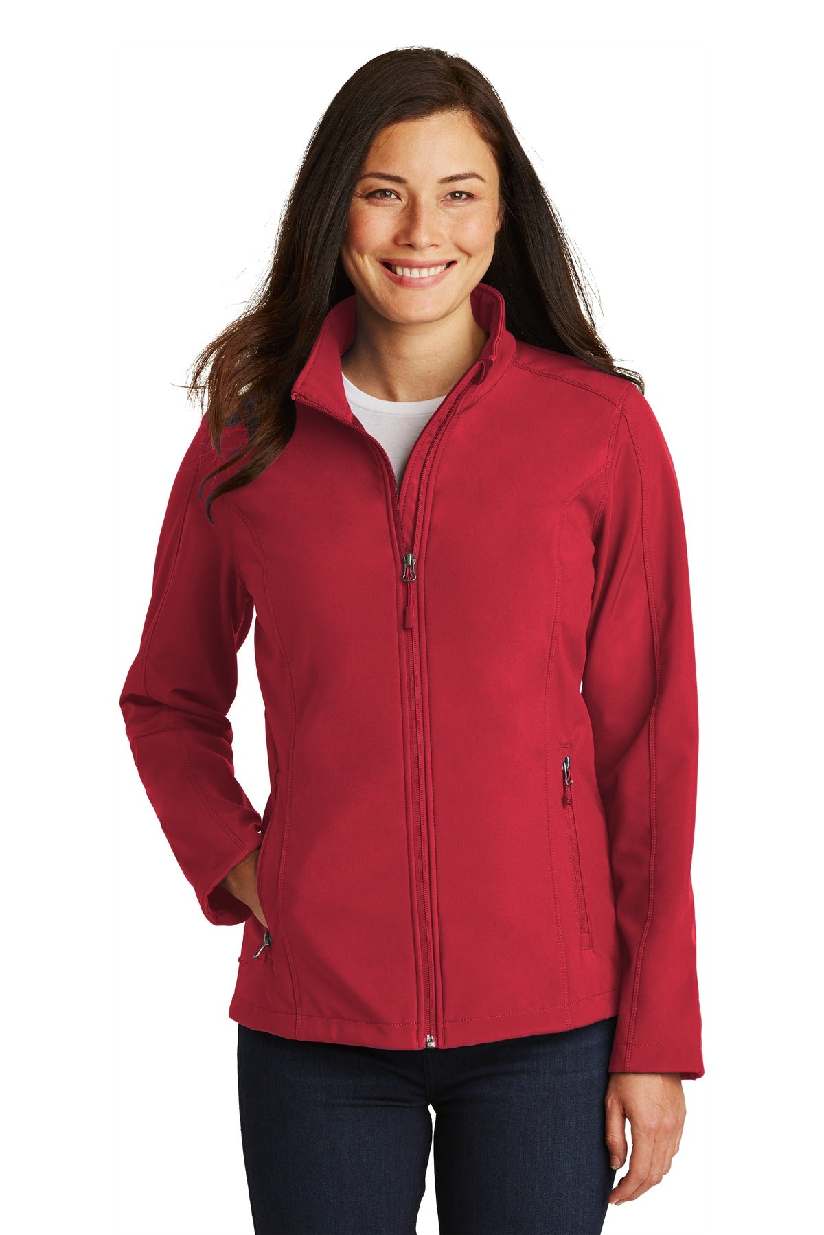 Ladies Core Soft Shell Jacket. L317