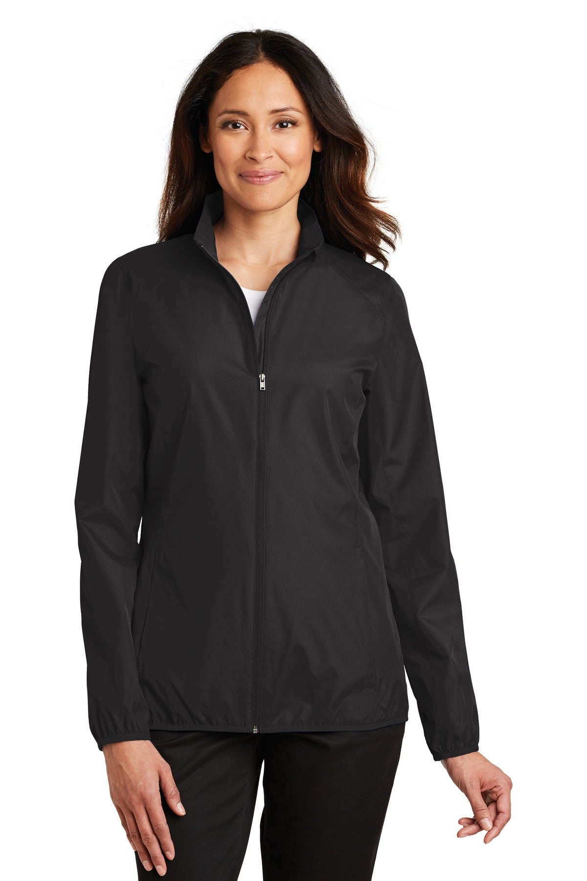 Ladies Windbreaker Full-Zip Jacket. L344 Overstock (b2)