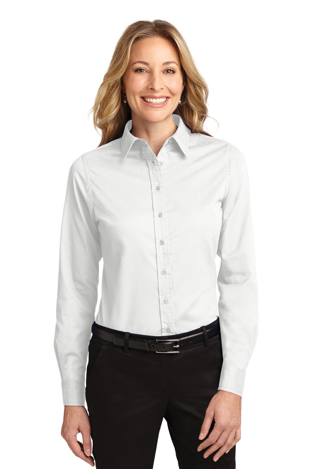 Port Authority® Ladies Long Sleeve Easy Care Shirt. L608
