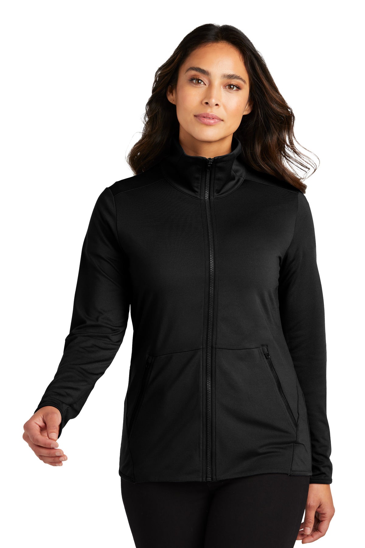Ladies Accord Stretch Fleece Full-Zip LK595