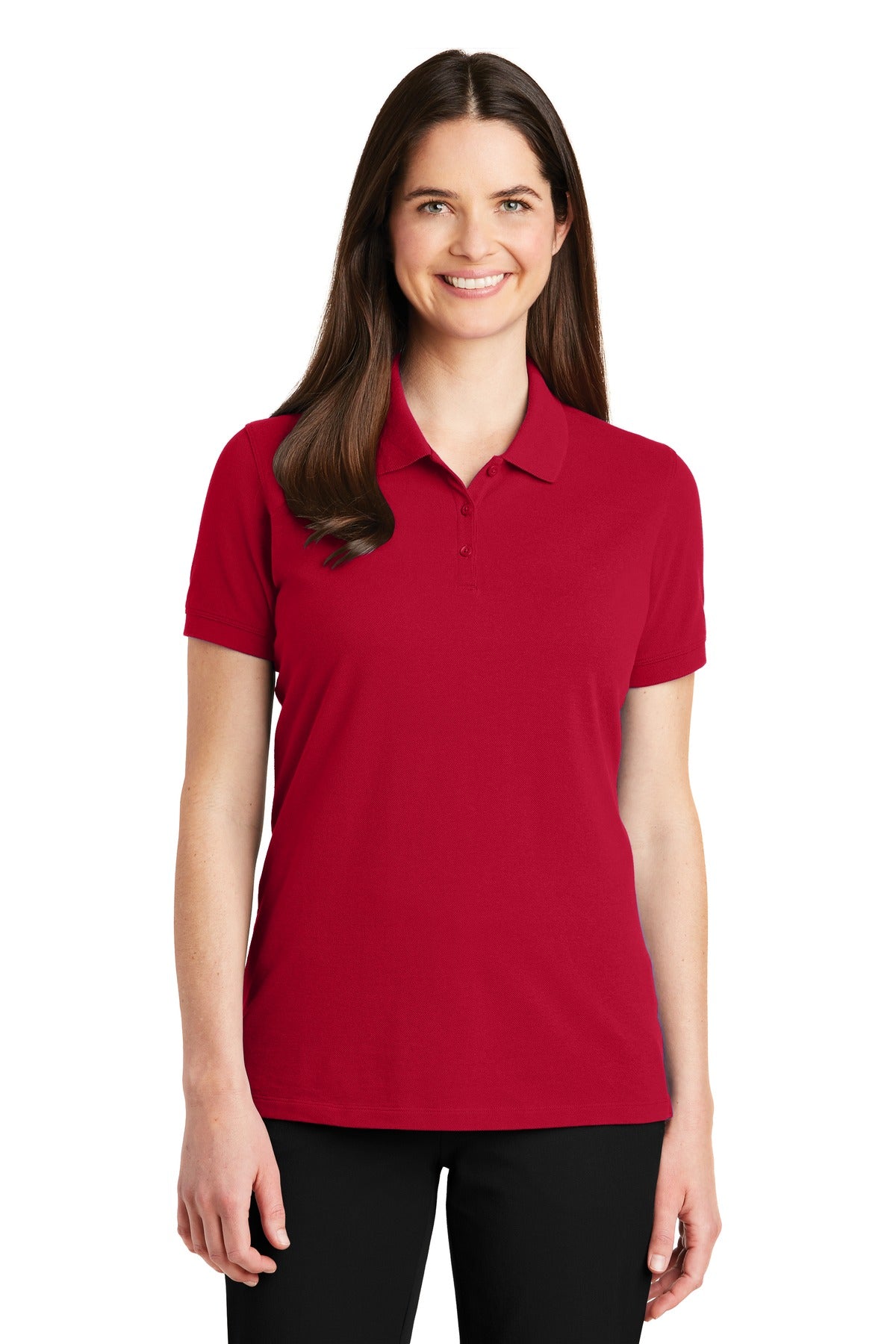 Ladies 100% Cotton Polo. LK8000