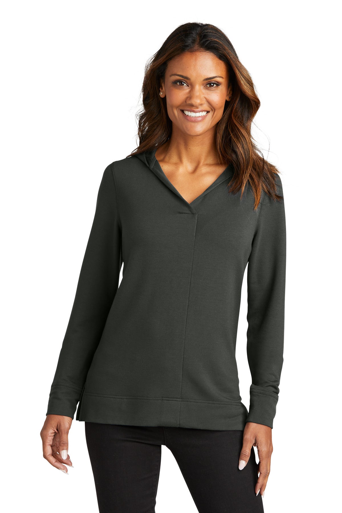 Ladies Microterry Pullover Hoodie LK826