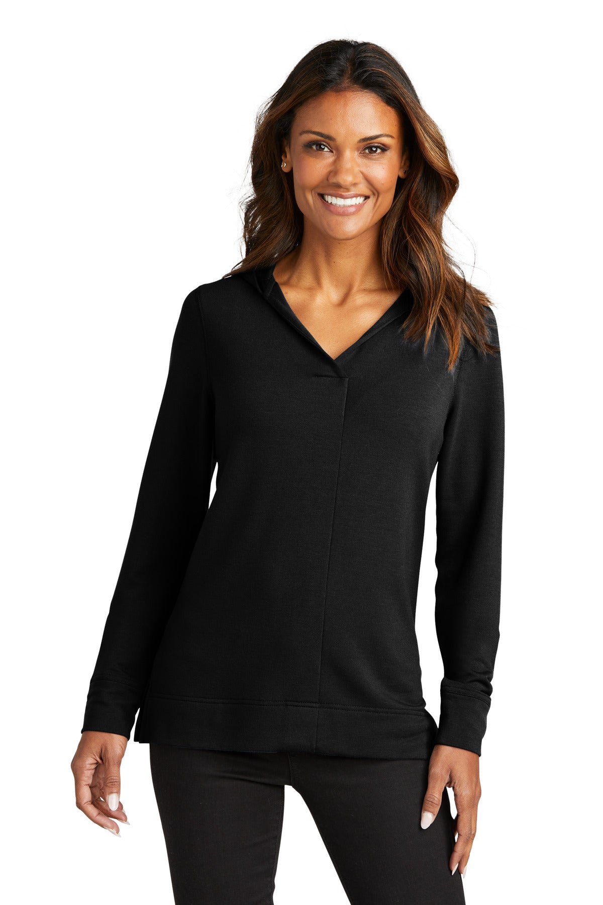 Ladies Microterry Pullover Hoodie LK826