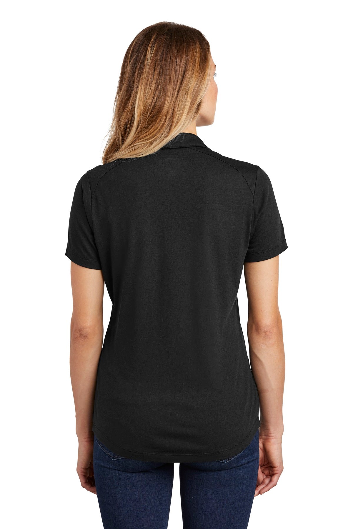 Sport-Tek ® Ladies PosiCharge ® Tri-Blend Wicking Polo. LST405