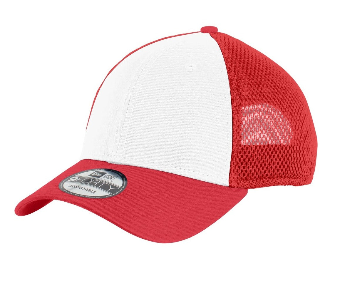 New Era® Snapback Contrast Front Mesh Cap. NE204