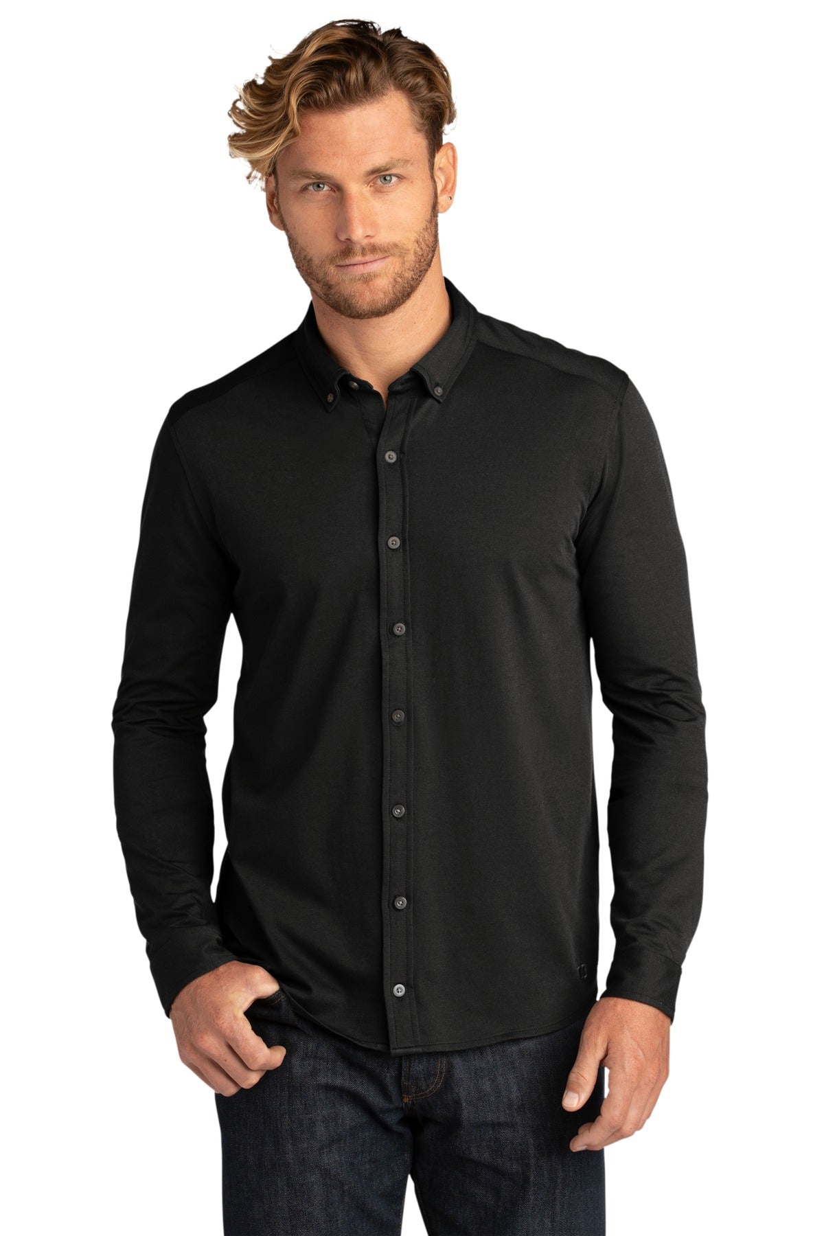 OGIO Untuck Stretch Long Sleeve Button-Up. OG145