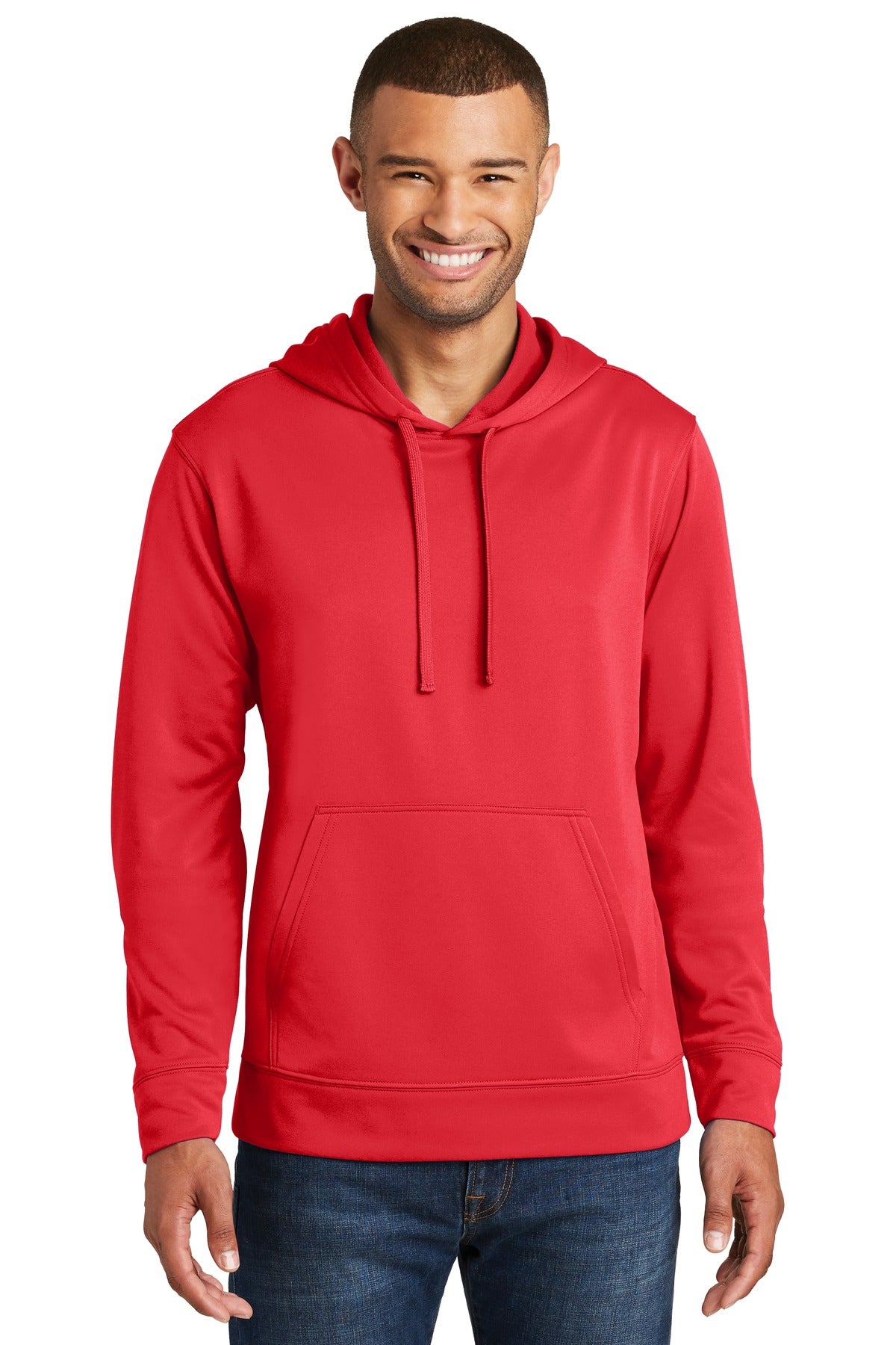 Performance Fleece Pullover Hooded Sweatshirt with Embroidery PC590H