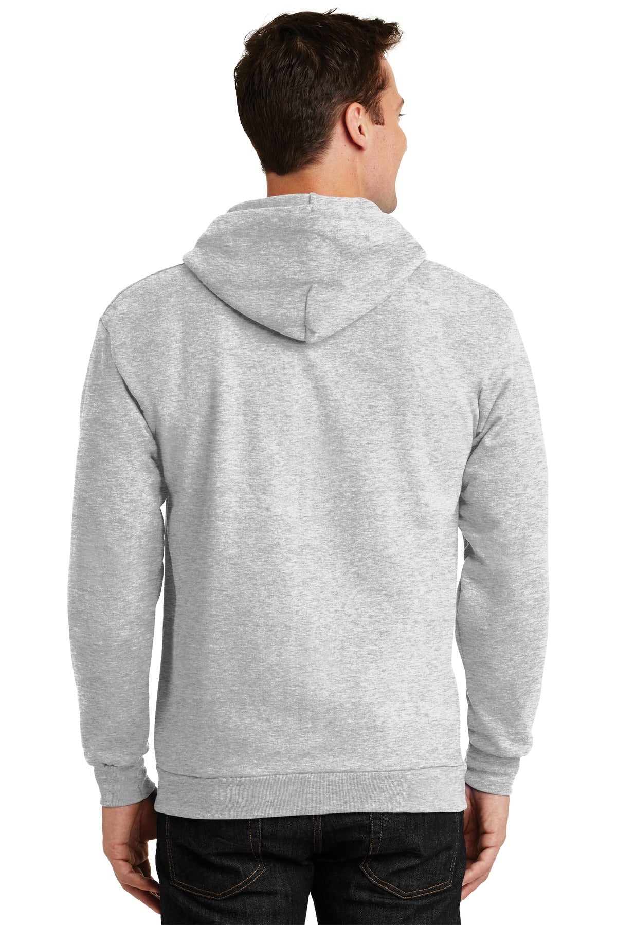 Port & Company® - Premium Full-Zip Hoodie with Embroidery. PC90ZH