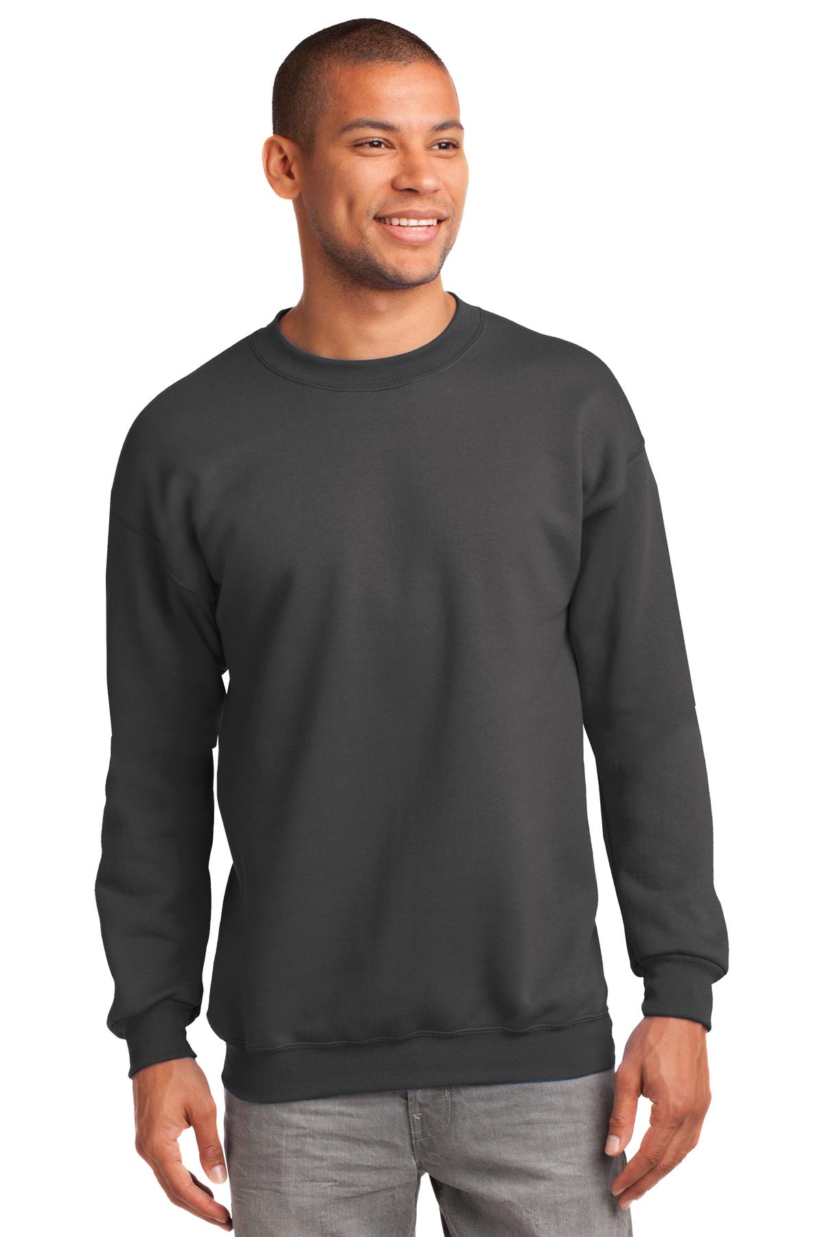 Premium Fleece Crewneck Sweatshirt with Embroidery PC90