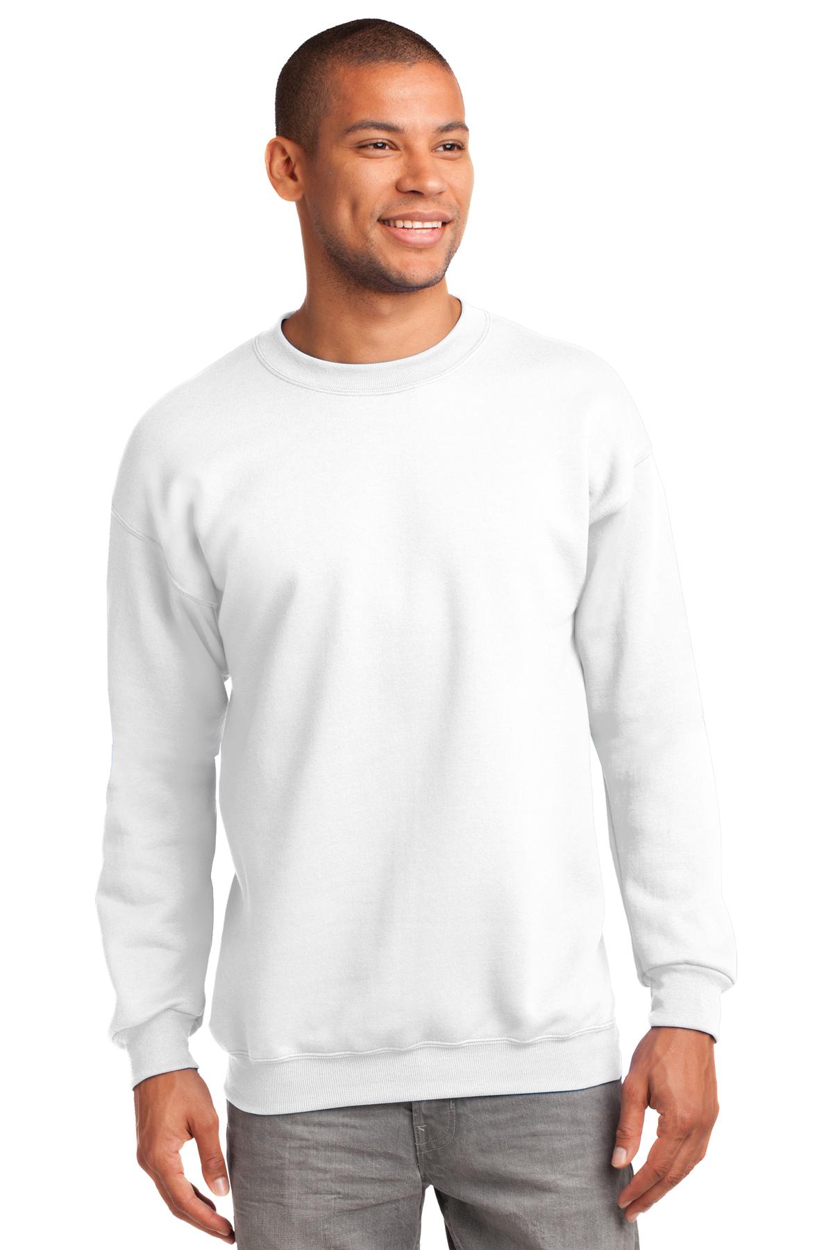 Premium Fleece Crewneck Sweatshirt with Embroidery PC90