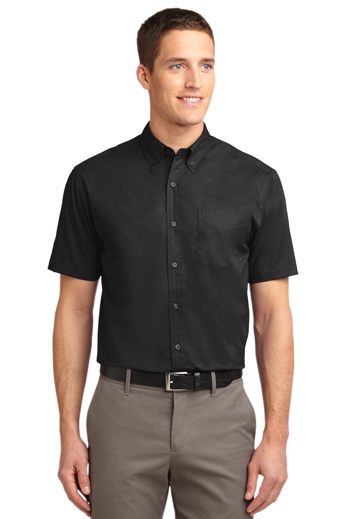 Short Sleeve Easy Care Shirt. S508
