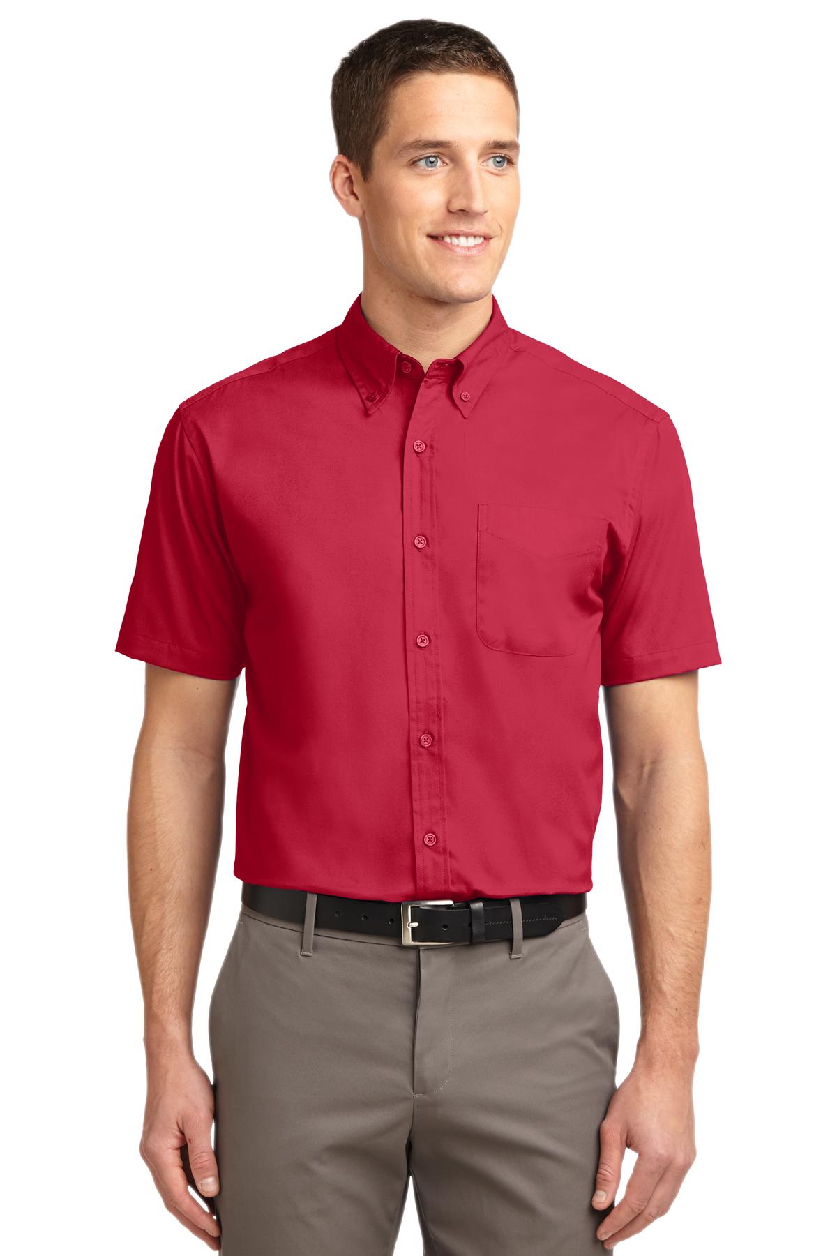 Short Sleeve Easy Care Shirt. S508
