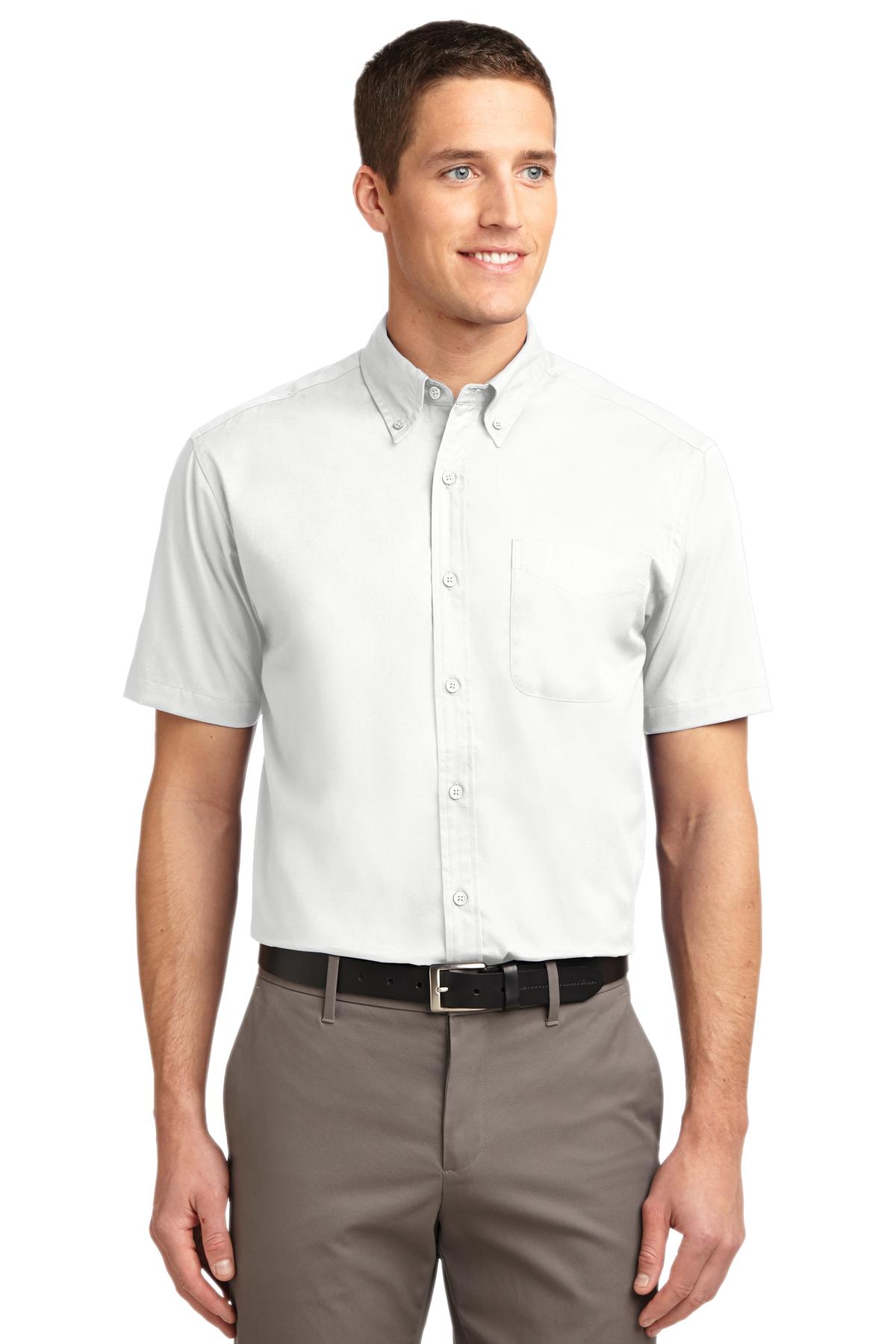Short Sleeve Easy Care Shirt. S508