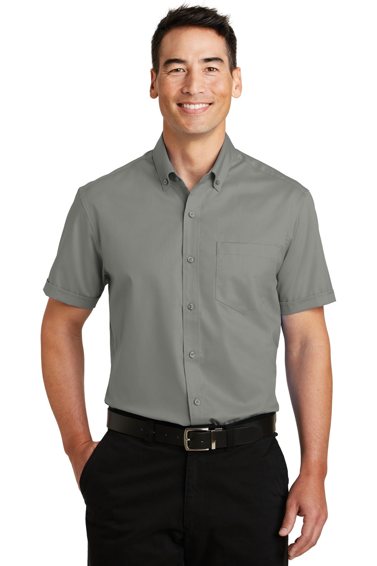 Short Sleeve SuperPro™ Twill Shirt. S664