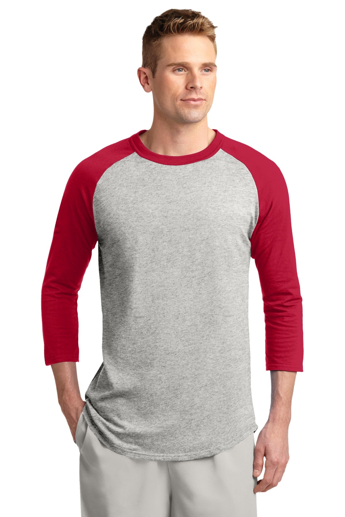Sport-Tek® Colorblock Raglan Jersey. T200