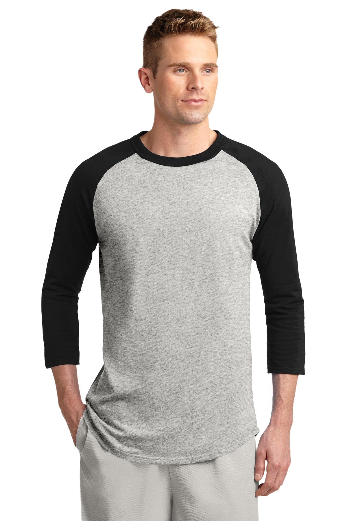 Sport-Tek® Colorblock Raglan Jersey. T200