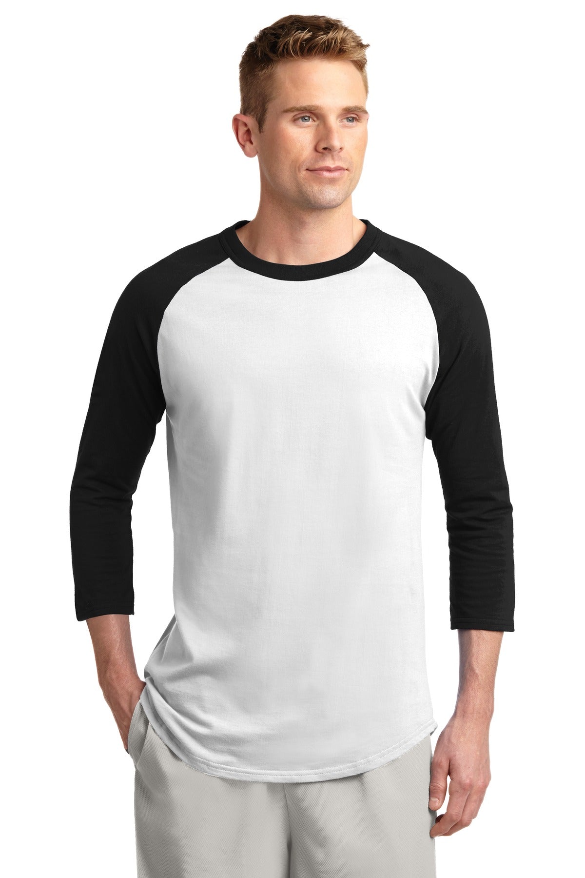 Sport-Tek® Colorblock Raglan Jersey. T200